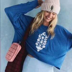 NWT FP Movement Inspire Logo Long Sleeve